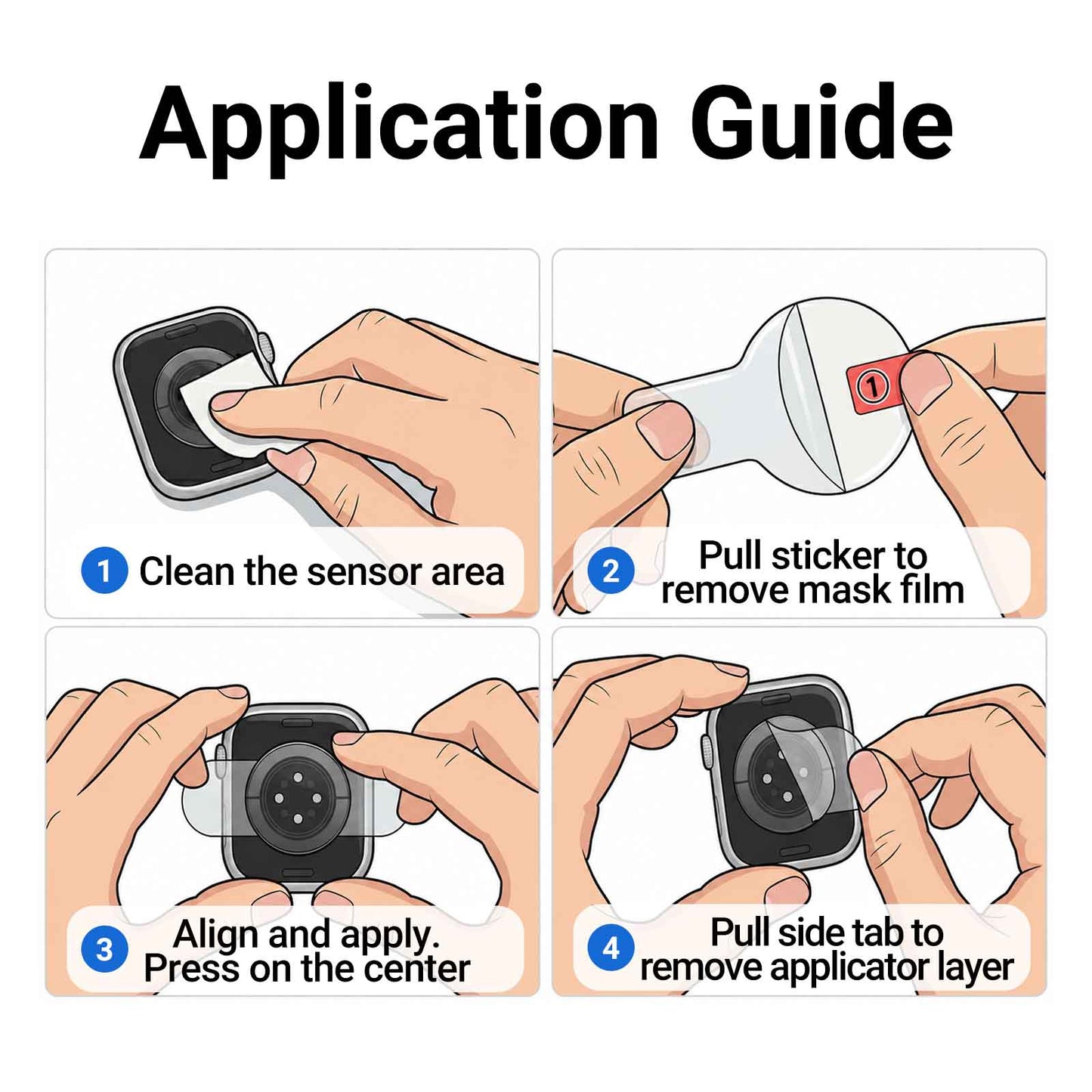 Nickel Allergy Flex Guard for Apple Watch